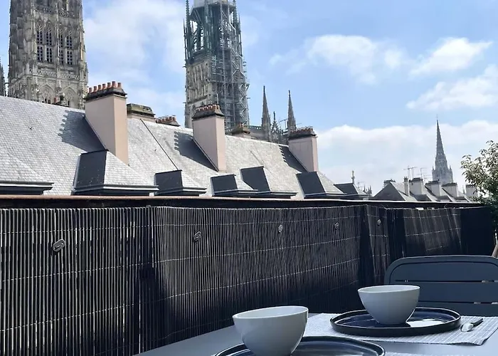 France, Normandie, Hyper Centre, 3 Etoiles 루앙